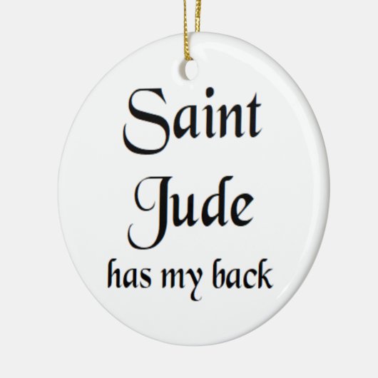 saint jude keramisch ornament (Links)