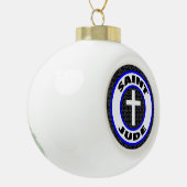 Saint Jude Keramische Bal Ornament (Links)