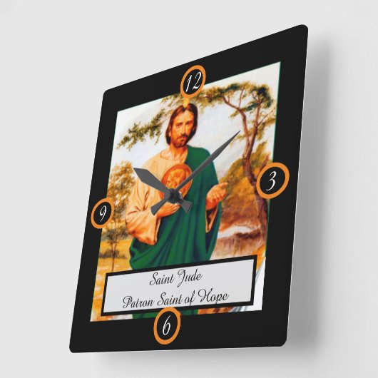 Saint Jude patron-saint Vierkante Klok (Hoek)