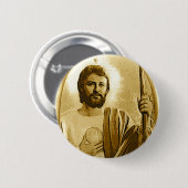 Saint Jude Ronde Button 5,7 Cm (Voorkant /achterkant)