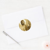 Saint Jude Ronde Sticker (Envelop)