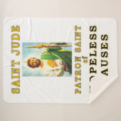 SAINT JUDE SHERPA DEKEN (Voorkant (horizontaal))