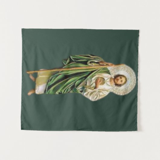 Saint Jude T-Shirt Wandkleed (Voorkant (horizontaal))