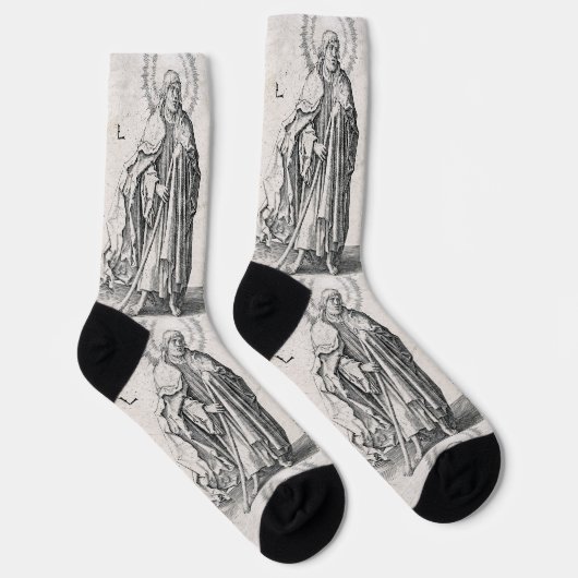 Saint Jude Thaddaeus the Apostle Sokken (Rechts)