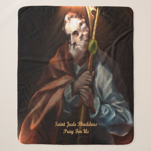 Saint Jude Thaddeus Sherpa Deken (Voorkant)