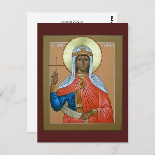 Saint Julia van Corsica Briefkaart (Voorkant / Achterkant)