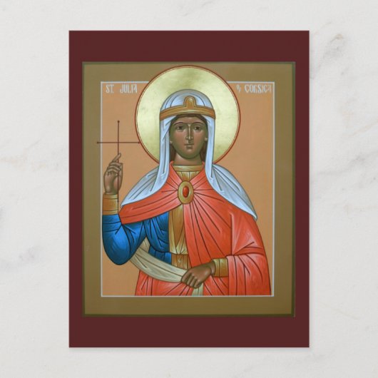 Saint Julia van Corsica Briefkaart (Voorkant)