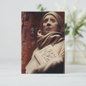 Saint Julian of Norwich Bedankkaart (Staand voorkant)