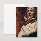 Saint Julian of Norwich Bedankkaart (Voorkant / Achterkant)