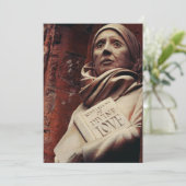 Saint Julian of Norwich Feestdagenkaart (Staand voorkant)