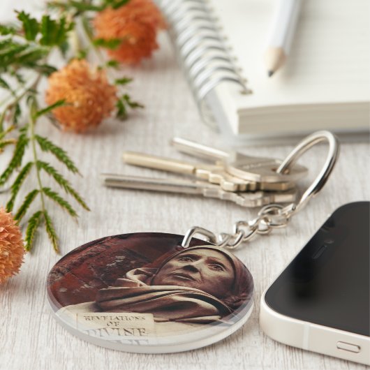 Saint Julian of Norwich Sleutelhanger (Voorkant Rechts)