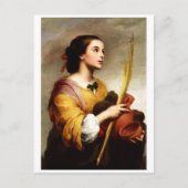Saint Justa door Murillo-Briefkaart Briefkaart (Voorkant)