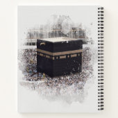 Saint Kaaba, Masjid Al Haram, waterverf illustrati Notitieboek (Achterkant)