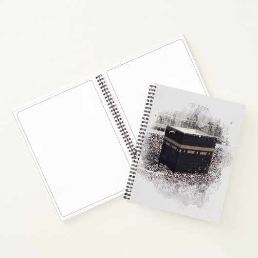Saint Kaaba, Masjid Al Haram, waterverf illustrati Notitieboek (Binnen)