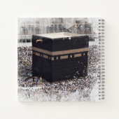 Saint Kaaba, Masjid Al Haram, waterverf illustrati Notitieboek (Achterkant)