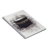 Saint Kaaba, Masjid Al Haram, waterverf illustrati Notitieboek (Rechterzijde)