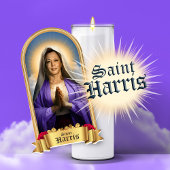 Saint Kamala Harris Gebedskaars Sticker