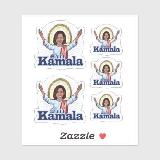SAINT KAMALA HARRIS STICKER (Vel)