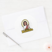 Saint Kamala Ronde Sticker (Envelop)