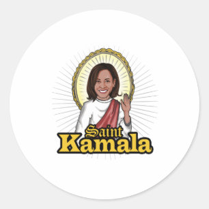 Saint Kamala Ronde Sticker
