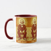 Saint Karl Marx westerne kerkstijl icoon Mok (Links)