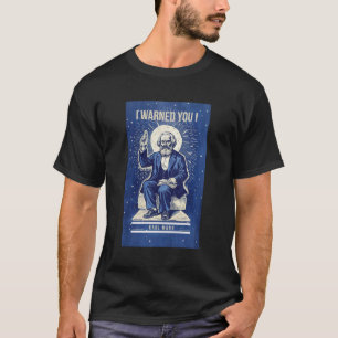 Saint Karl Marx westerne kerkstijl icoon T-shirt
