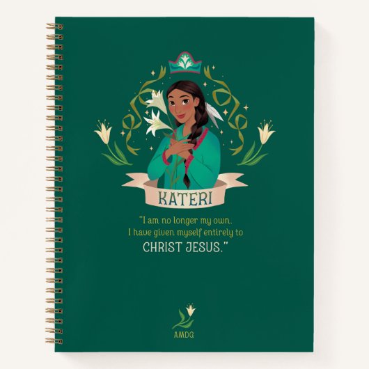 Saint Kateri Spiral Notitieboek (Voorkant)