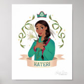 Saint Kateri Tekakwitha Art Print (Voorkant)