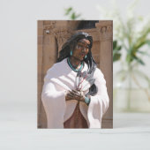 Saint Kateri Tekakwitha Bedankkaart (Staand voorkant)