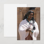 Saint Kateri Tekakwitha Bedankkaart (Voorkant / Achterkant)