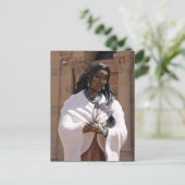 Saint Kateri Tekakwitha Briefkaart (Staand voorkant)