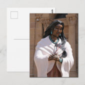 Saint Kateri Tekakwitha Briefkaart (Voorkant / Achterkant)