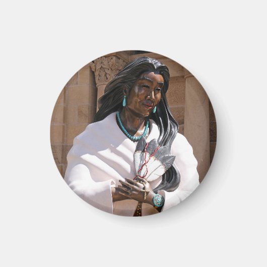 Saint Kateri Tekakwitha Magneet (Voorkant)