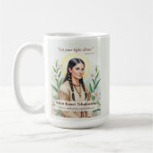Saint Kateri Tekakwitha Religious Encouragement Koffiemok (Links)