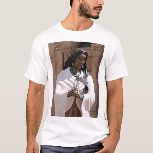 Saint Kateri Tekakwitha T-shirt (Voorkant)
