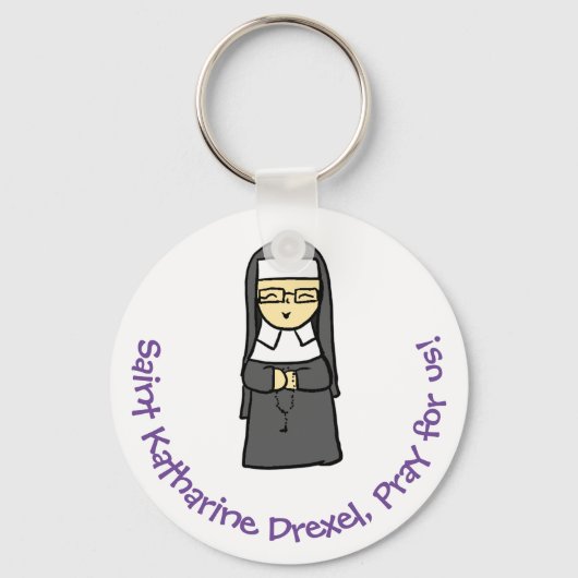 Saint Katharine Drexel Sleutelhanger (Voorkant)