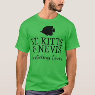 Saint Kitts amp Nevis Snorkeling Lover T-shirt