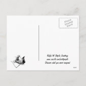 Saint kitts briefkaart-prettige feestdagen (Achterkant)