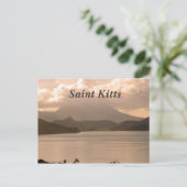 Saint Kitts en Nevis Briefkaart (Staand voorkant)
