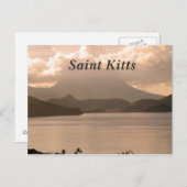 Saint Kitts en Nevis Briefkaart (Voorkant / Achterkant)