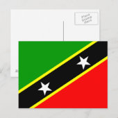 Saint Kitts en Nevis Briefkaart (Voorkant / Achterkant)