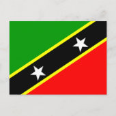 Saint Kitts en Nevis Briefkaart (Voorkant)