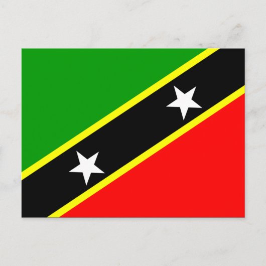 Saint Kitts en Nevis Briefkaart (Voorkant)