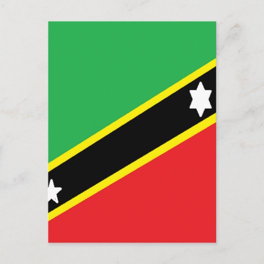 Saint Kitts en Nevis Briefkaart (Voorkant)