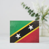 Saint Kitts en Nevis Briefkaart (Staand voorkant)