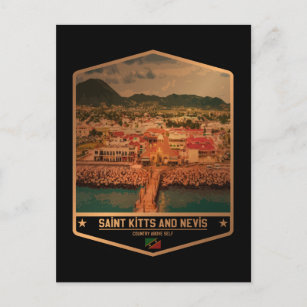 Saint Kitts en Nevis Briefkaart