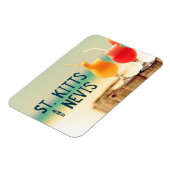 Saint Kitts en Nevis-cocktails Magneet (Linkerzijde)