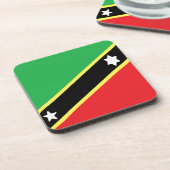 Saint Kitts en Nevis Drankjes Onderzetter (Linkerzijde)