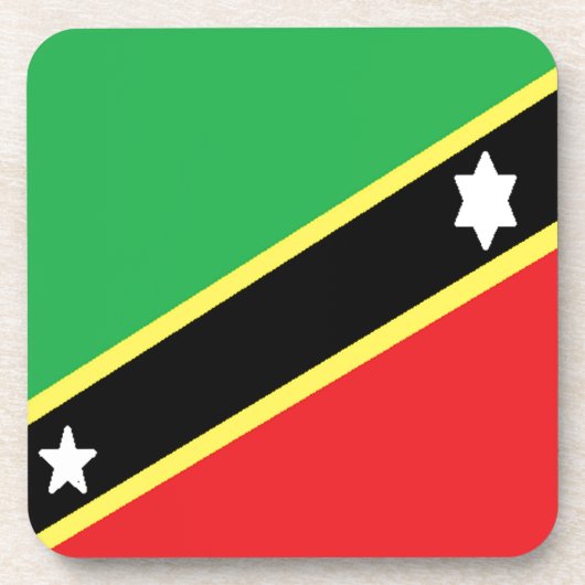 Saint Kitts en Nevis Drankjes Onderzetter (Voorkant)