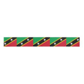 Saint Kitts en Nevis Grosgrain Lint (Voorkant)